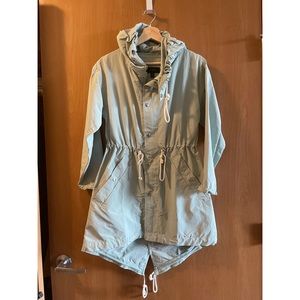 J. Crew Light Green Utility Jacket